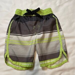 🐶🐶Boys Smiths American size 2T green and gray swim shorts🐶🐶